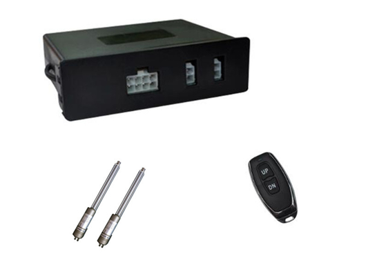 2 Electric Linear Actuators Work Parallelly Remote Control Unit DC 12V 433.92MHz