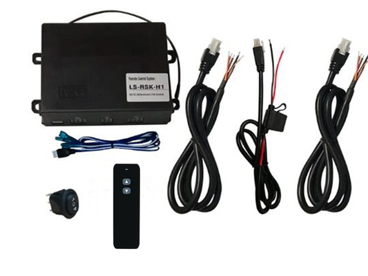 2 Channel Electric Actuator Controller 12V 24V DC Wired Switch Remote Control