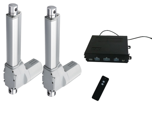 Compact Electric Cylinder 6000N 12V Medical Actuators Synchronized System