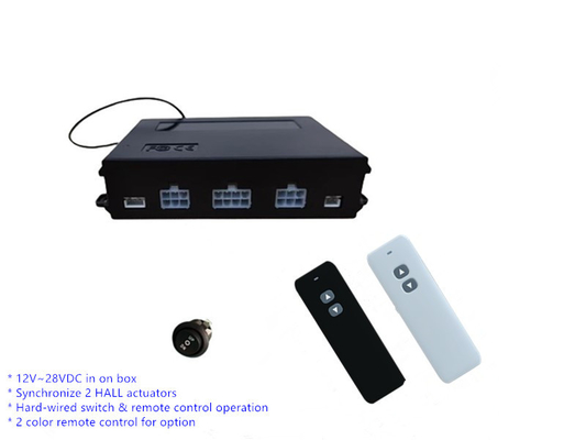 Compact Electric Cylinder 6000N 12V Medical Actuators Synchronized System