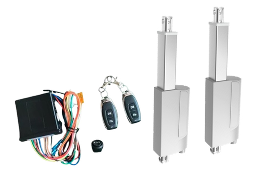 24V IP66 450lb Loading Electric Cylinder Actuator Synchronization System