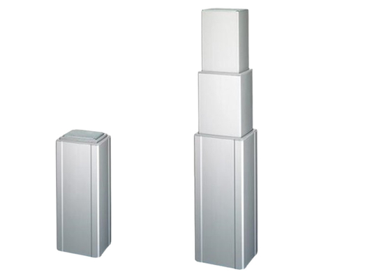 450lb Linear Lifting Columns 3-Stage Extruded aluminum Telescopic Pillars