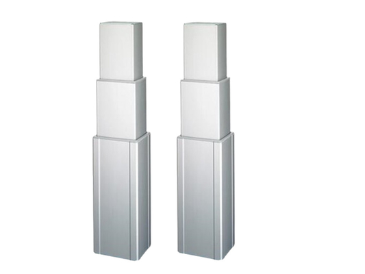 450lb Linear Lifting Columns 3-Stage Extruded aluminum Telescopic Pillars