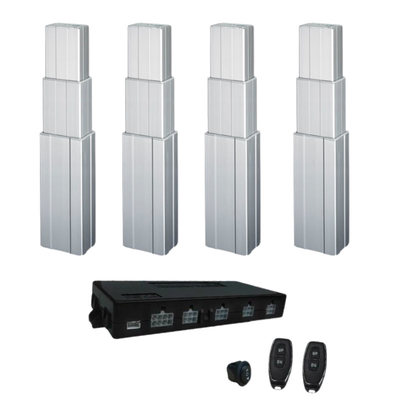 Height Adjustable Table Telescopic Column 2000N Hall Lifting Actuator 4CH Sync Control Unit