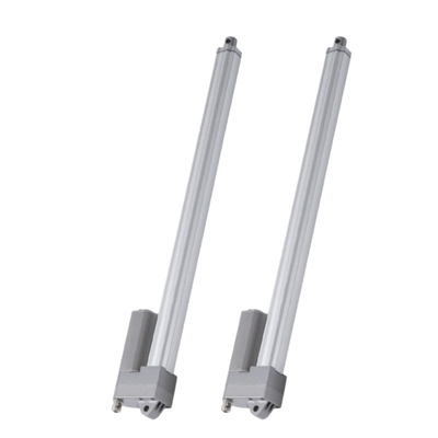 DC Actuators 24V 12V IP66 45dB Low Noise 200KG Max. Thrust 50mm - 600mm Stroke