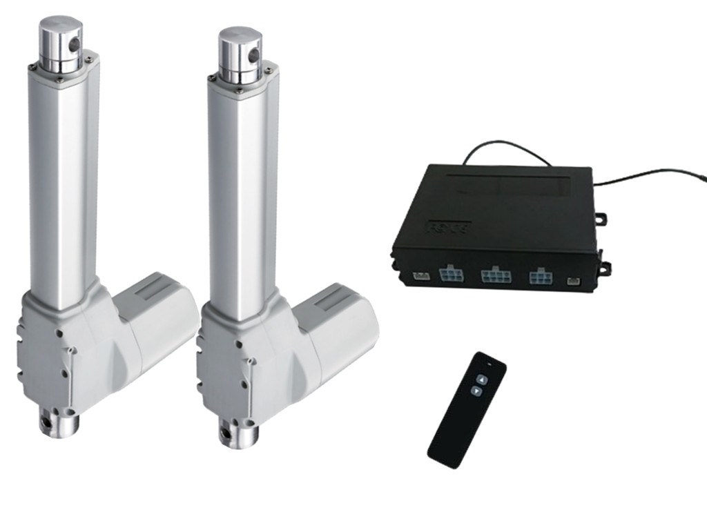 Compact Electric Cylinder 6000N 12V Medical Actuators Synchronized System