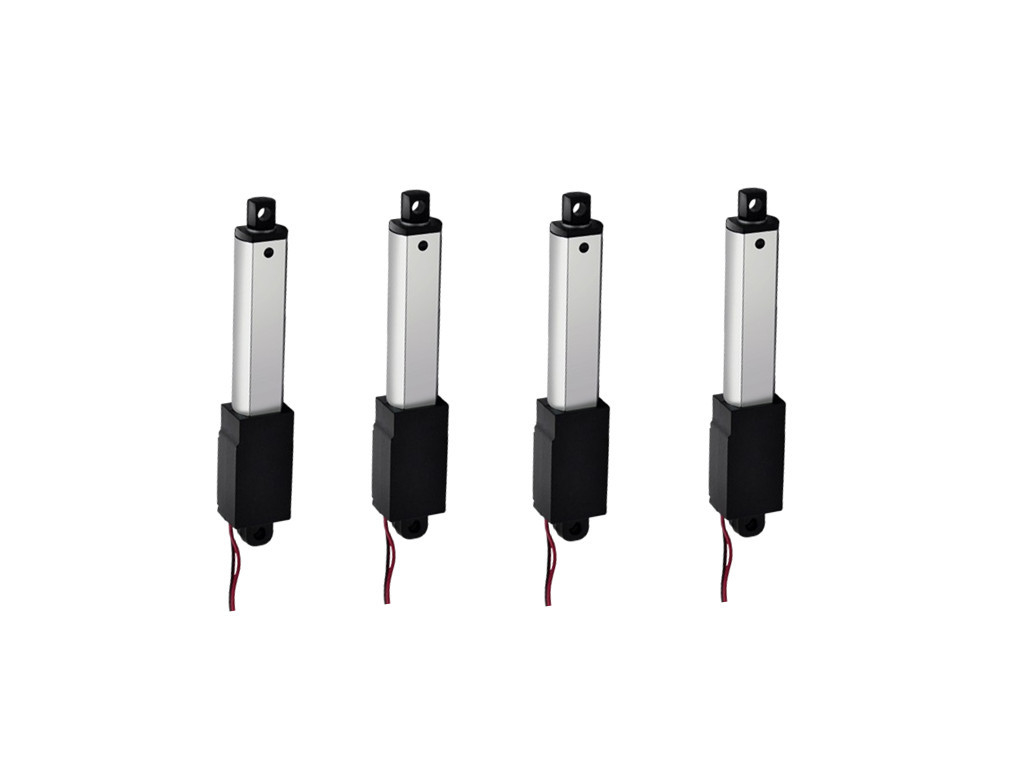 24V DC Miniature Linear Actuator 18KG IP54 0.4" ~ 12" Customizable