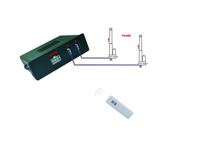 Industrial Actuators Move Parallel Remote Control Kit DC 12V 30A 2-Channel