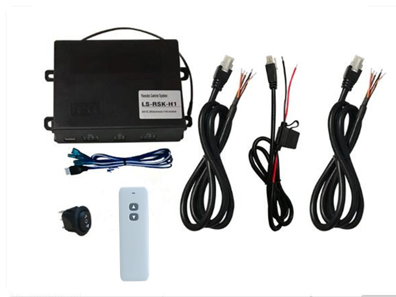 2 Channel Electric Actuator Controller 12V 24V DC Wired Switch Remote Control