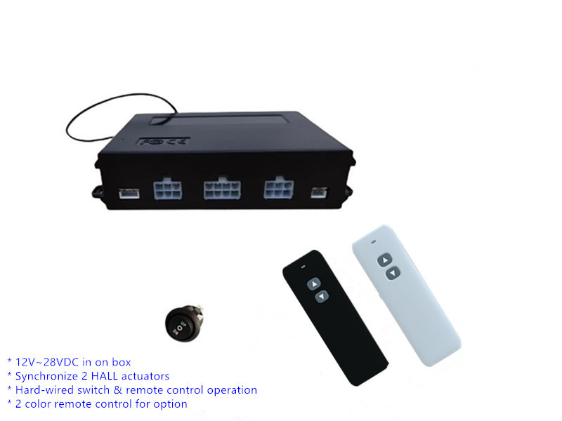 Compact Electric Cylinder 6000N 12V Medical Actuators Synchronized System