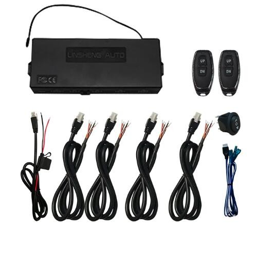 Food Truck Mobile Kitchen 4CH Actuators Hall Effect Electric Cylinder Sync System