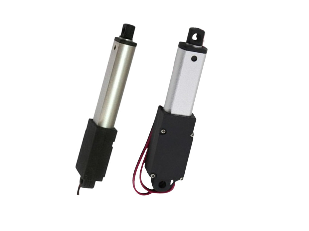 12V Mini Electric DC Linear Actuator 6N To 128N Force Custom Stroke 10-100mm